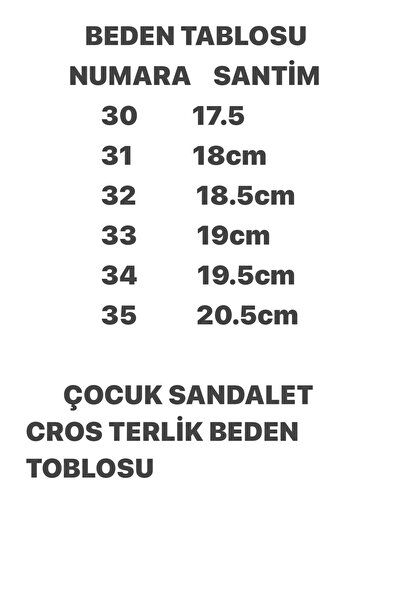 Hızlı Al Girl's Sandals Cros Slippers.Girl's Cros Slippers.