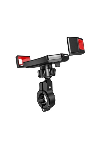 Nukrotech MLS Gidon Ayna Bağlantılı Motosiklet Telefon Tutucu
