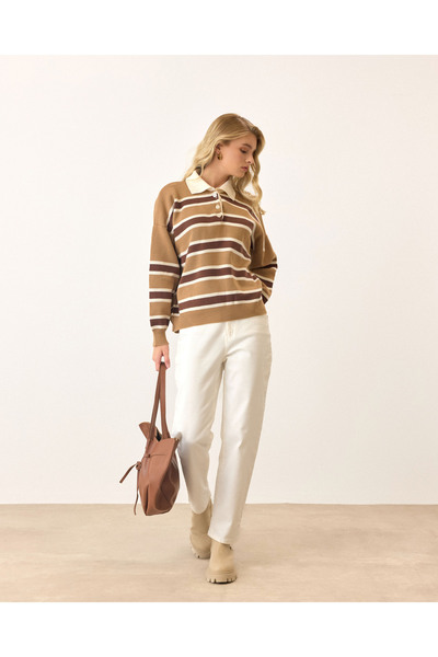 AÈC PRIVÈ ΓΥΝΑΙΚΕΙΟ ΠΟΛΟ ΠΛΕΚΤΟ ΦΟΡΜΑ ΜΕ ΛΙΝΑΡΙΑ (ΤΑΙΡΙΑΖΕΙ ΣΕ ΜΕΓΕΘΟΣ 36-40)