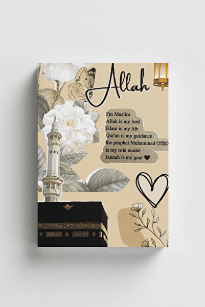 Bi Dünya Haber Our Goal Is Heaven Islamic Notebook (with Verses and Hadith)