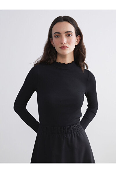 LC Waikiki Timeless Store: Timeless Recommendations |   Ruffled Mock Neck Women's Bodysuit