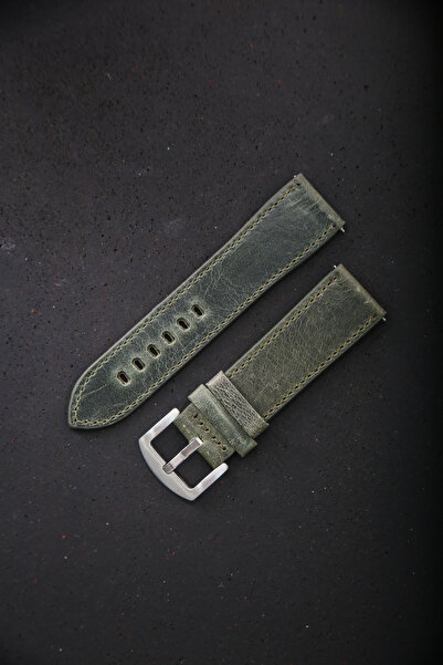 DXL Hakiki Deri 24mm Akıllı Pimli Saat Kordonu