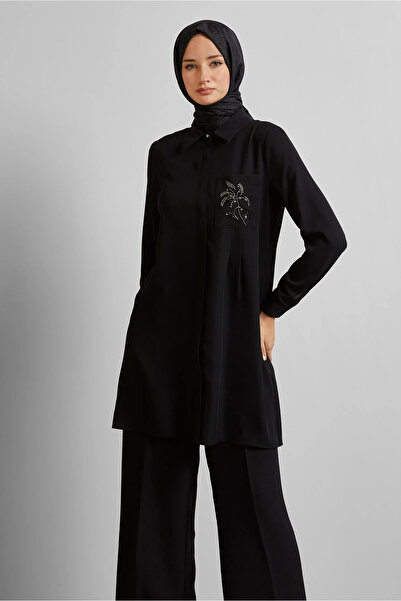 Alvina Τονίκ με χάντρες με τύπωμα