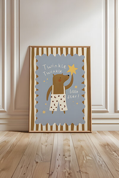 Home Seviliyorsun Çocuk Odası Dekoru, Çocuk Odası Posteri Çerçvesiz