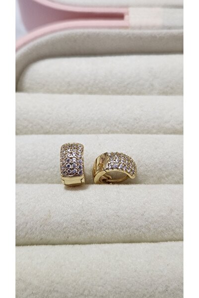 Akiha Aksesuar Zirkon Taşlı Minimal Xuping Küpe (Çocuk küpesi olarak da kullanılmaktadır.)