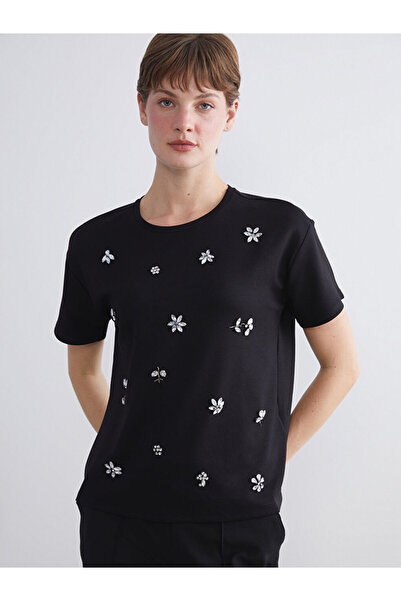 LC Waikiki Selecții strălucitoare de la Shining Store |   Tricou de damă cu d...