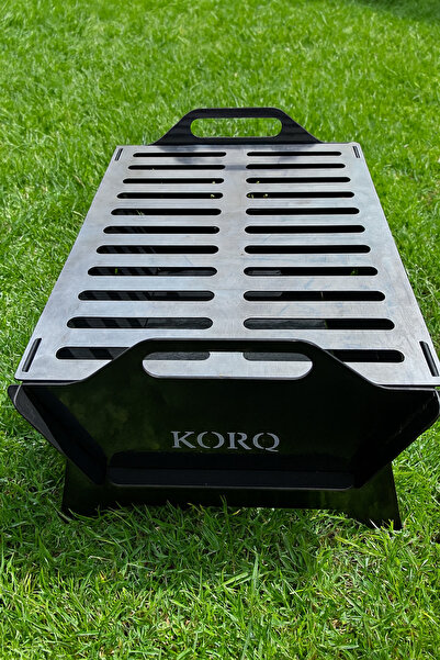 KorQ BBQ 40x30 cm portatif mangal - sök tak pratik mangal