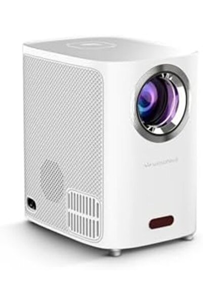 Wownect جهاز عرض أندرويد صغير ذكي | ٥٥٠٠ لومن | يدعم دقة ٤K بمعدل ٦٠ إطارًا ف...