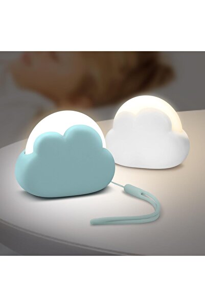 Annmore Baby Night Light, Portable, 2 Pieces, Cloud Bedside Lamp for Children...