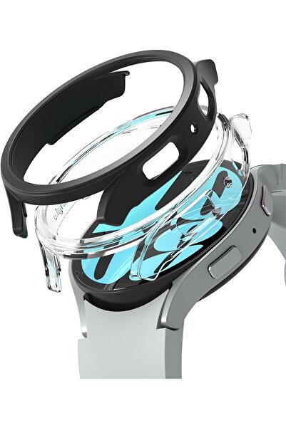 Ringke غطاء ساعة سامسونج جالاكسي واتش 6 مقاس 40 مم | سلسلة رفيعة | شفاف + أسو...