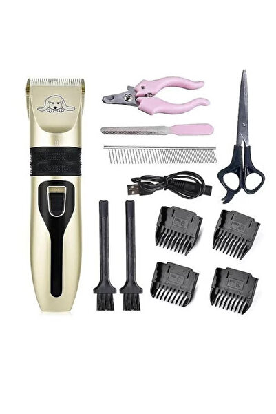 Kosiil ® Set profesional de îngrijire pentru câini cu 11 instrumente, multicolor