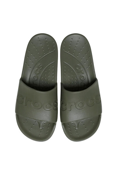 Crocs Slide Unisex Haki Günlük Stil Terlik 210088_309
