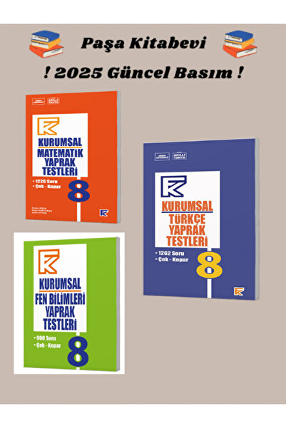Fenomen Yayıncılık Fenomen Okul FK 8 KURUMSAL MATEMATİK TÜRKÇE FEN YAPRAK TES...