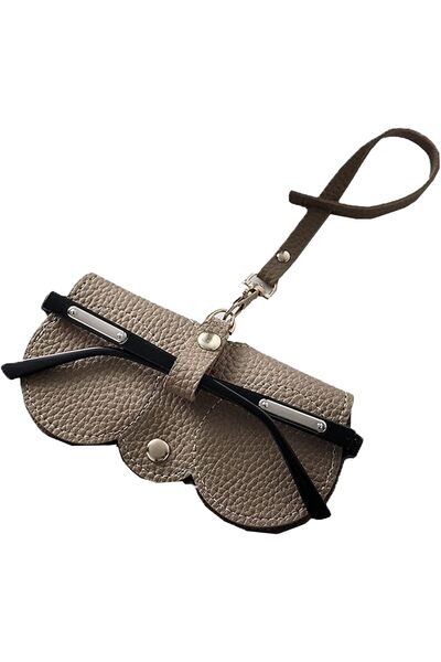 O Ozone Portable Soft Leather Glasses Case