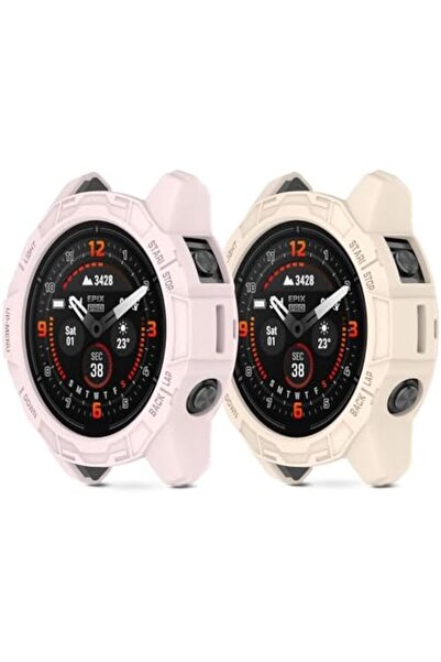 O Ozone [عبوة من قطعتين] حافظة لجهاز Garmin EPIX Pro 47 مم/Fenix 7 Pro/Fenix7...