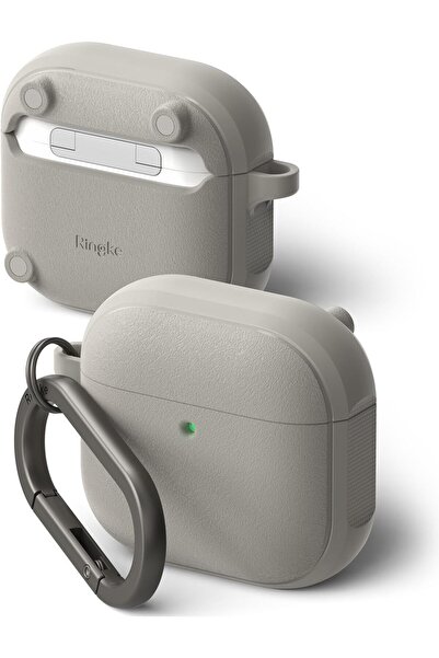 Ringke AirPods 4 Case | Onyx Magnetic Series [Compatible with Magsafe Charger] | Warm Gray