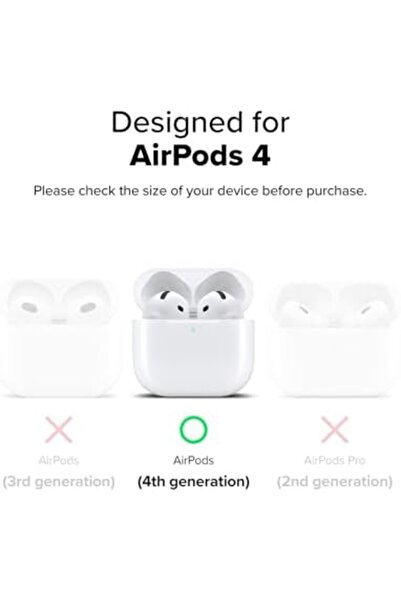 Ringke AirPods 4 Case | Onyx Magnetic Series [Compatible with Magsafe Charger] | Warm Gray