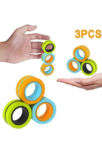 moryconcept Yeni Nesil Stres Atma Yüzüğü 3'lü