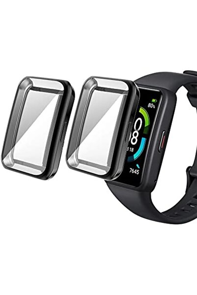 O Ozone Huawei Band 7 TPU Watch Case |Pack of 2| Black