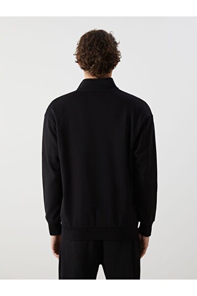 LC Waikiki Hanorac gros pentru bărbați cu guler în picioare cu mânecă lungă