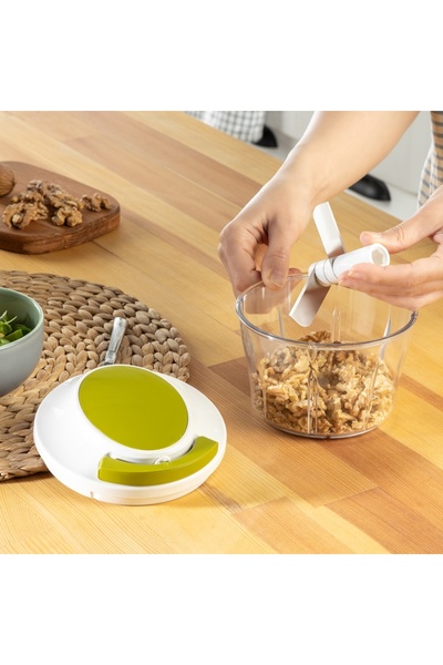 CERONNI Vera Drawstring Hand Washcloth Green