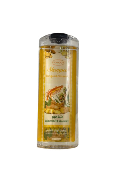 famous Vimos Ginger and Ginseng Shampoo 500ml