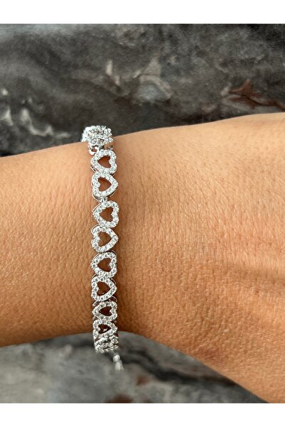 tones official سوار قلب من الزركون عالي الجودة