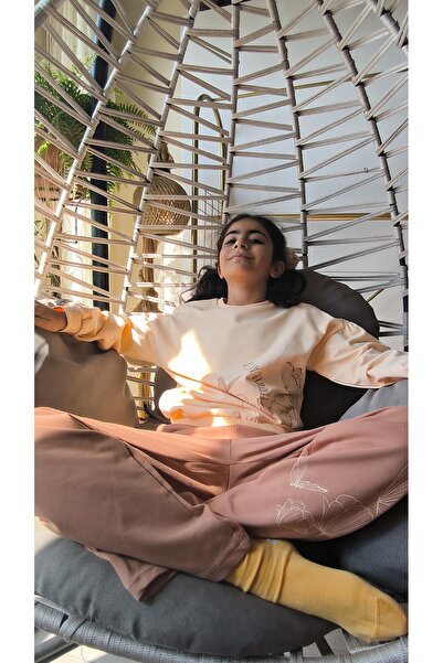 damla kids wear Girls' Long Sleeve Stylish Set, Tracksuit, Comfortable, Modern Style