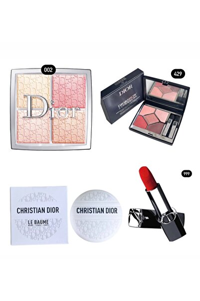 Diorasi A set of Dior beauty products with the bag