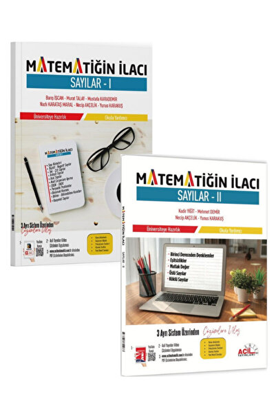 Acil Yayınları Acil Matematiğin İlacı TYT Acil Matematik Sayılar 1 ve 2 Fasik...