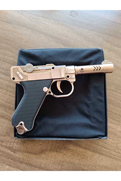 Markasız ucuz Germany Nazi Tabanca Silah Şeklinde Turbo Jet Çakmak