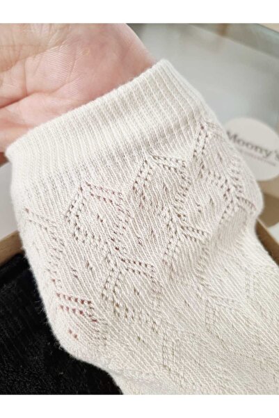 Moonys Socks Collection Girl's Embossed Knee-Length School Socks Set, 3 Colors