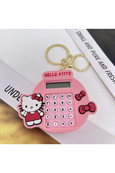 Genel Markalar Anahtarlık Çanta süsü hem de hesap makinesi kuromi cinnamoroll...