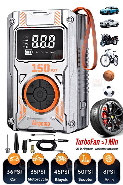 PROXTECH Akülü ve 12V Çakmaklı Dijital Kablosuz LCD Dijital Top,Bisiklet,Balo...