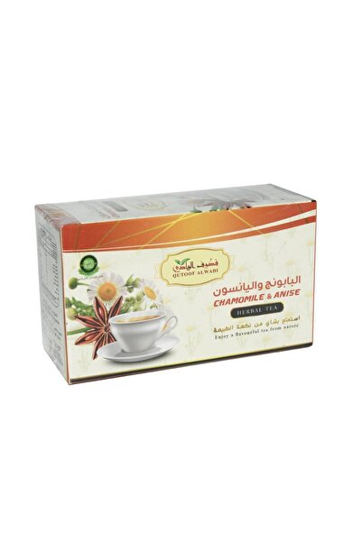 Others Natural chamomile and aniseed drink from Qatouf Al Wadi, 24 bags