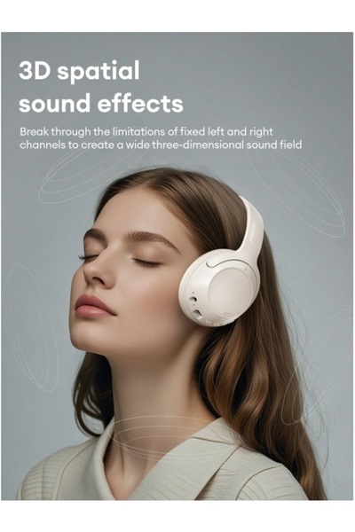 Philips سماعة بلوتوث لاسلكية,جودة صوت عالية الوضوح مؤثرات صوتية مكانية ثلاثية الأبعاد,بطارية 50 ساعة