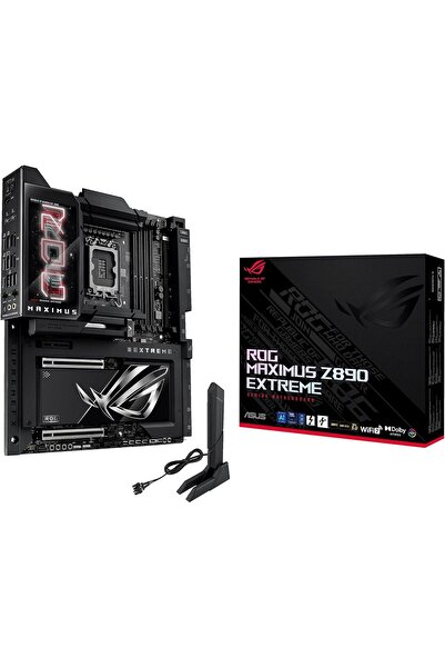 ASUS لوحة أم ROG Maximus Z890 Extreme Gaming، Intel LGA 1851، E-ATX، تقنية الذكاء الاصطناعي، DDR5، NitroP