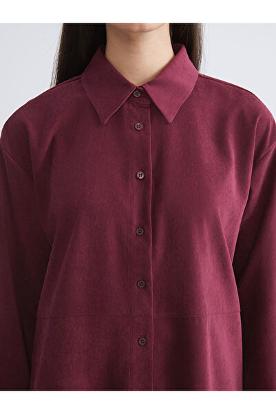 LC Waikiki Timeless Store: Timeless Recommendations |   Suede Look Women's Shirt Tunic