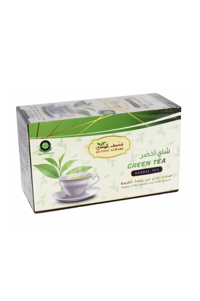 Qutoof Alwadi شاي أخضر من قطوف الوادي 24 كيس