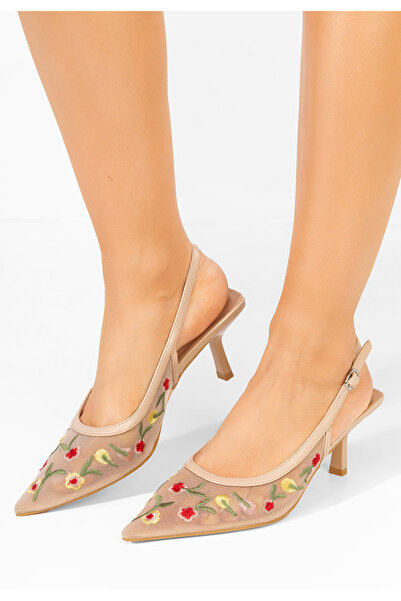 B T Shoes Γόβες στιλέτο Denne μπεζ