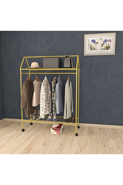 Metallica Concept Tekerlekli Home Hanger Askılık Ayaklı Askılık