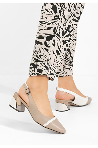 B T Shoes Γοβες Abenysa μπεζ