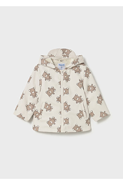 MAYORAL Beige Baby Girl Waterproof Raincoat 2439