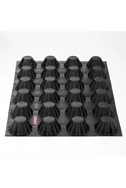 Pavoni Forma din silicon pentru briose, Fiberform, 24 cavitati, 600x400mm, Ø ...