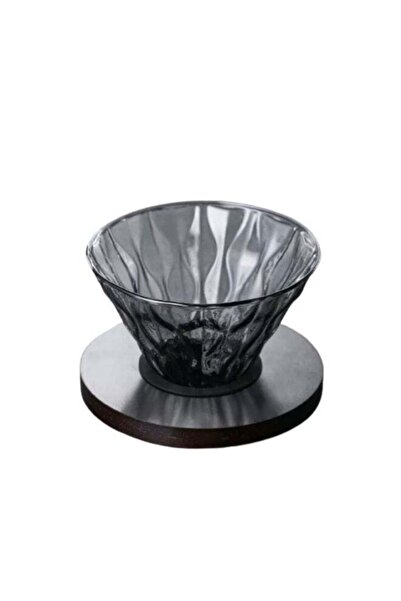unbranded Black glass distillation funnel 02
