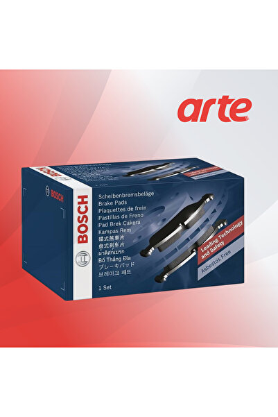 Bosch Hyundai Accent Blue (2010–2018) Uyumlu | Arka Fren Balatası Takımı | %100 Orijinal |