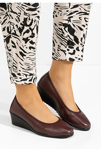 B T Shoes Josmia platform shoes in navy blue