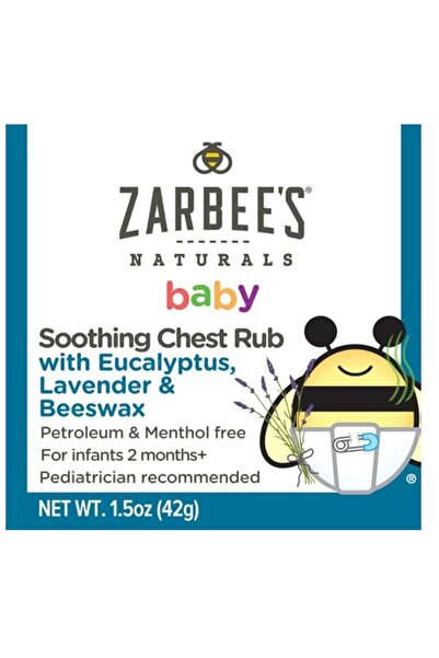 Zarbees Zarbee's Chest Rub, Bebek Göğüs Masaj Balmı