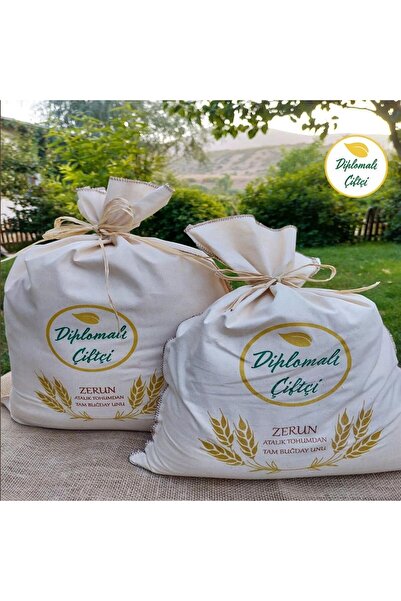 Diplomaliciftci Ata Tohumu Zerun Tam Buğday Unu (4kg)