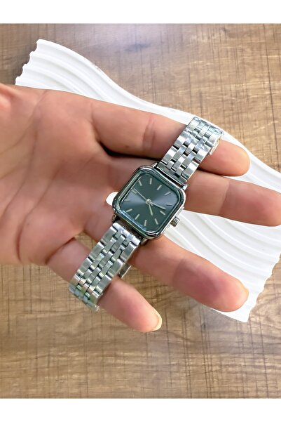 LOOQ Retro Cord Square Dial Women's Vintage Watch